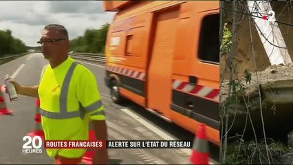Routes françaises : alerte sur l'état du réseau