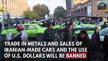 U.S. To Restore Iran Sanctions