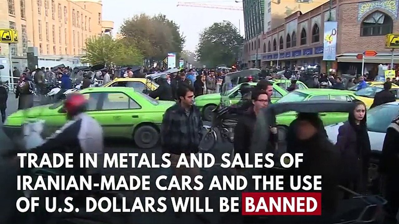 U.S. To Restore Iran Sanctions