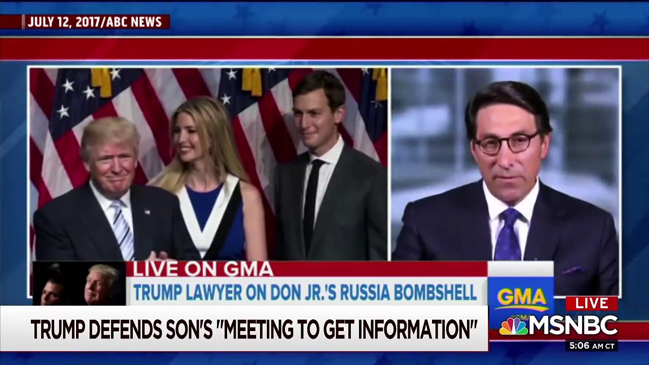 'He's Concerned About Donald Trump Jr.' | Morning Joe | MSNBC