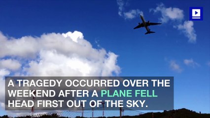 Plane Nosedives and Crashes in Southern California