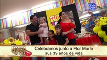 Flor María Palomeque cumplió 39 años de vida