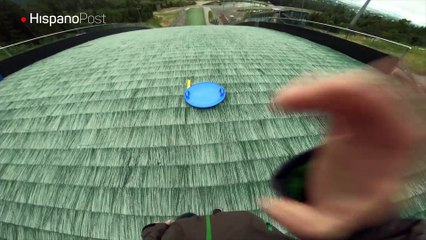 Vea el enorme tobogán que este verano está de moda en Noruega