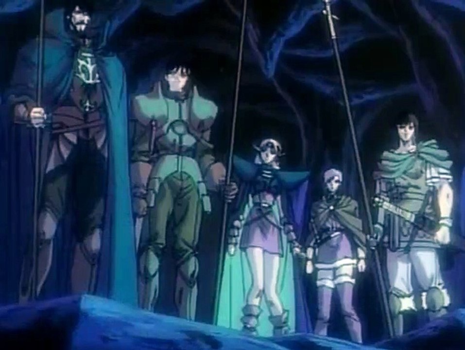 Chroniques de la guerre de Lodoss S1  Ep10 Le dragon malefique de la montagne de feu avi