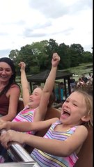 Heureuses, puis effrayées. Leur réaction est géniale