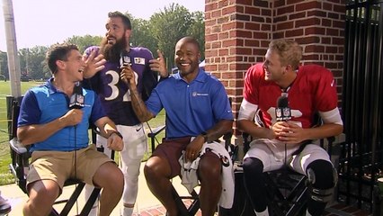 Eric Weddle intercepts Jared Goff's interview