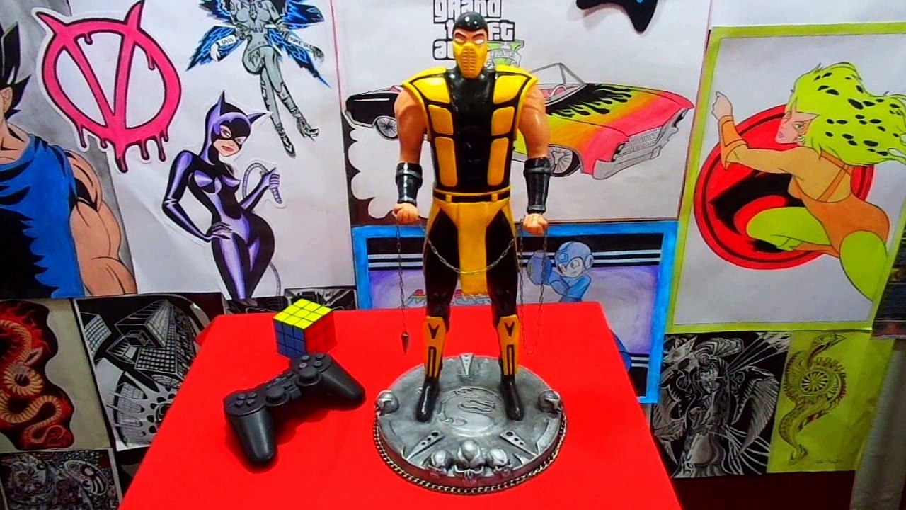 Miniatura do SCORPION Mortal Kombat - Arte Final - Mark Moryart