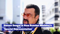 Steven Seagal Is Now Russian Ministry's 'Special Representative'