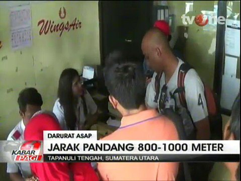 Aktivitas Penerbangan di Sumatera Terhambat Kabut Asap