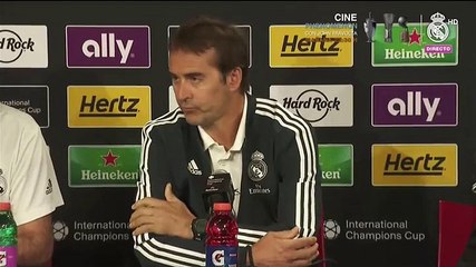 Lopetegui: "Kovacic y Modric van a estar muy contentos de estar en el Madrid"