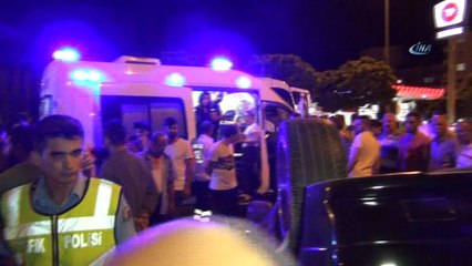 Takla atan otomobilin sürüklenme anı MOBESE’ye yansıdı