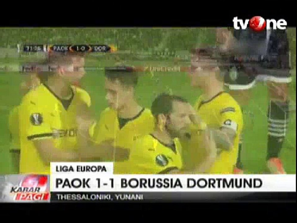 PAOK vs Borussia Dortmund 1-1