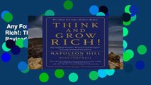 Any Format For Kindle  Think and Grow Rich!: The Original Version, Restored and Revised (TM)