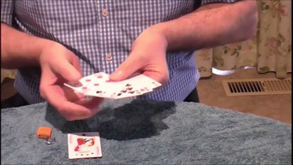 Breaking In - A Card Performs An Amazing Escape From A Padlock