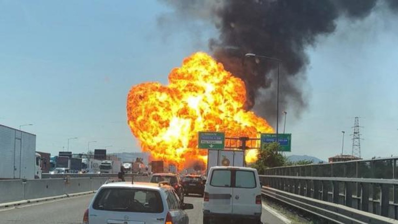 Bologne Italie, L’explosion d’un camion citerne