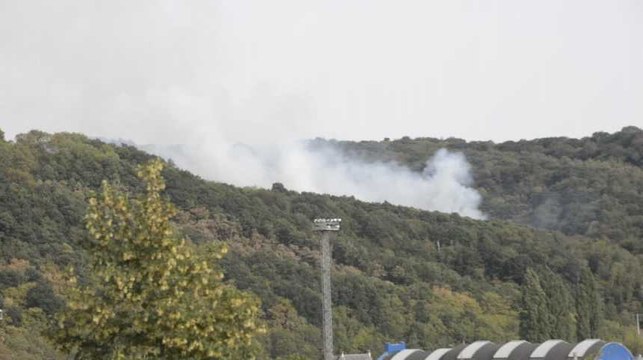 Gros incendie en cours à la Gueule du loup
