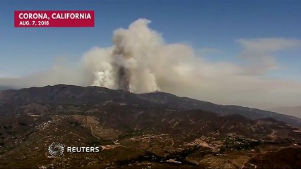 Crews Battle Southern California's Holy Fire