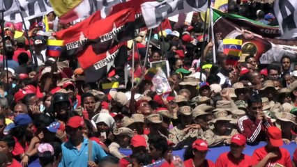 Maduro plantó a seguidores reunidos para apoyarlo tras “ataque”