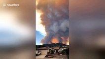 Orange County residents evacuated as fast-moving Holy Fire spreads