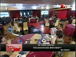 ILC Perlukah Negara Minta Maaf Atas Tragedi G30S/PKI? (Bagian 5)