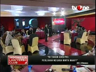 ILC Perlukah Negara Minta Maaf Atas Tragedi G30S/PKI? (Bagian 6)
