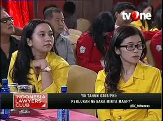 ILC Perlukah Negara Minta Maaf Atas Tragedi G30S/PKI? (Bagian 7)