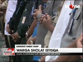 Darurat Kabut Asap, Warga Palembang Salat Istisqa