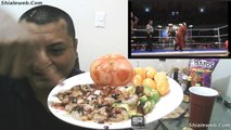 Lucha Libre CMLL En El Show De Shialeweb Comiendo Botana  De Camarones