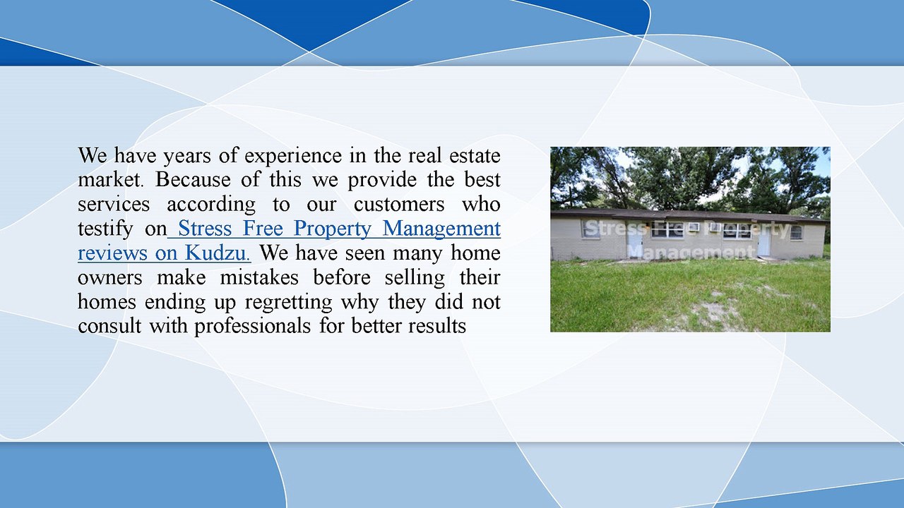 Sell Your Home With Stress Free Property Management