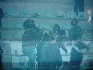 affrontements tifosi SS LAZIO ROME/AS ROME