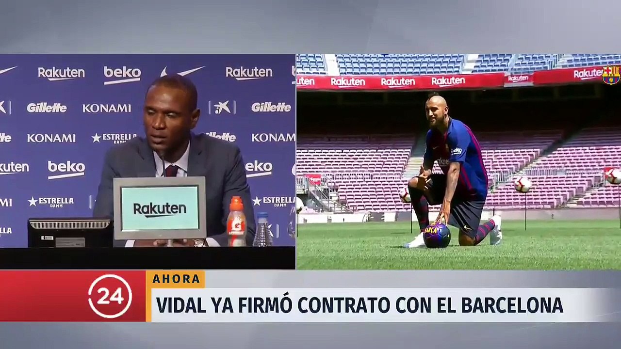 Las primeras declaraciones de Arturo Vidal como jugador del Barcelona