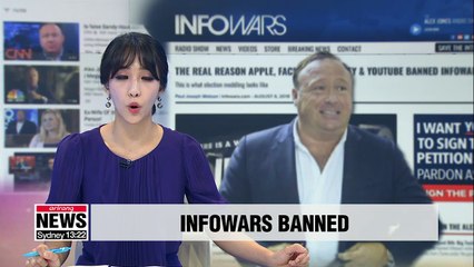 Apple, Facebook, YouTube ban conspiracy theorist Alex Jones's Infowars