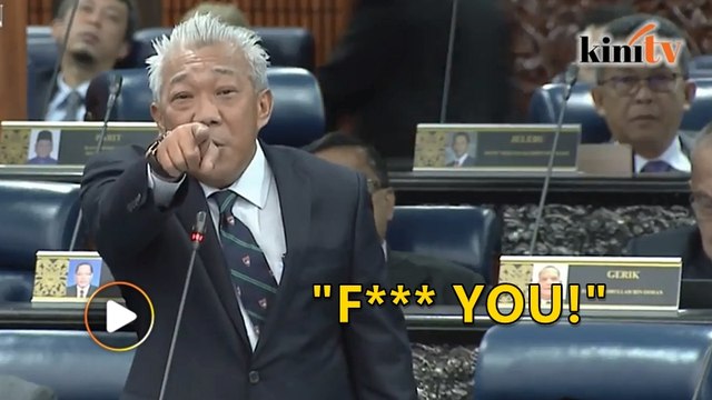 Tegang! Bung Moktar mengamuk: 'F*** You!''