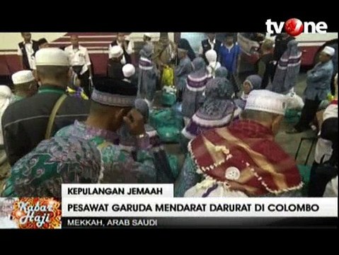 Pesawat Mendarat Darurat di Colombo, Kepulangan Jemaah Haji Tertunda 10 Jam