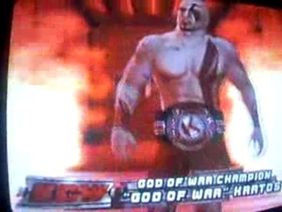 WWE SmackDown Vs Raw 2008 Kratos