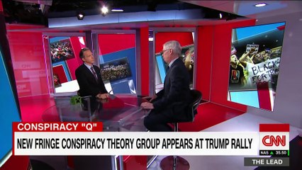 Conspiracy theory group appears at Trump rally-P17S7bA5FXg