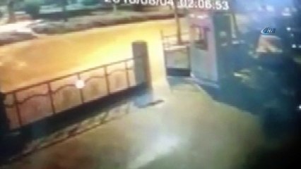 Motosiklet hırsızları kamerada