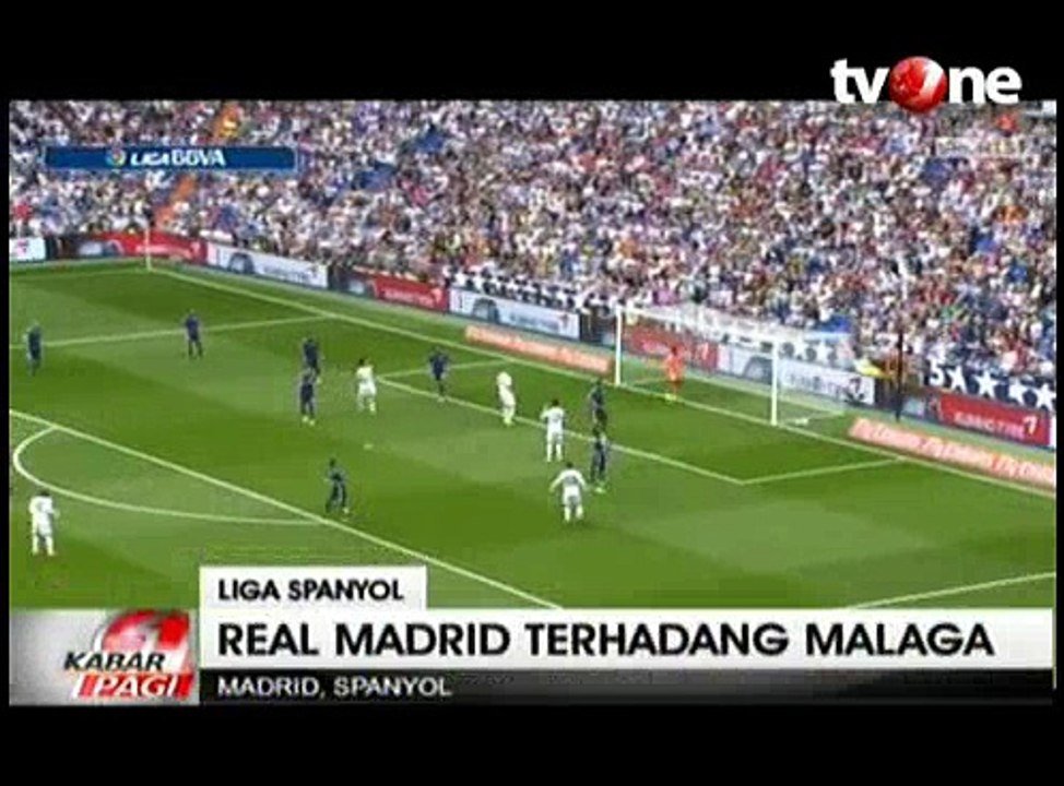 Malaga Tahan Imbang Real Madrid 0-0