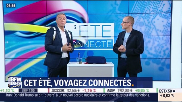 Anthony Morel et Frédéric Simottel: Cet été, voyagez connectés ! - 07/08