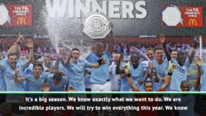 Man City stars look forward to the new season