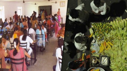 காவேரி மருத்துவமனை அருகே பெருகிய தள்ளு வண்டி கடைகள்...வீடியோ