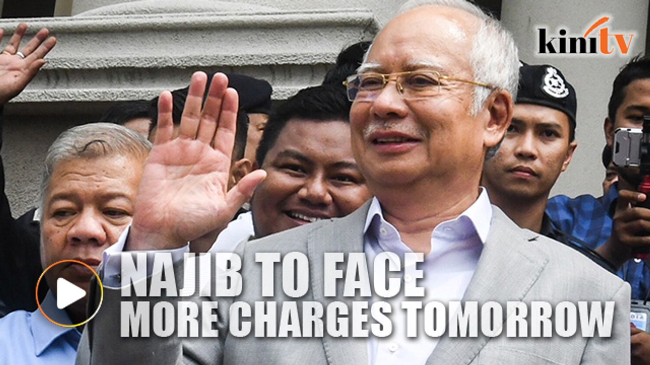 Najib to be slapped with additional charges tomorrow