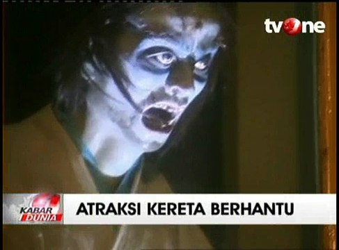 Merasakan Sensasi Naik Kereta dengan Konsep Kereta Berhantu di Jepang