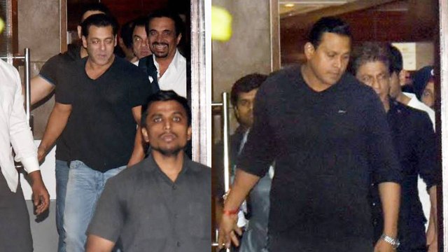 Salman Khan & Shahrukh Khan spotted at Mumbai Airport | FilmiBeat