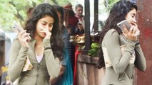 Jhanvi Kapoor HIDES her face while coming out of clinic | FilmiBeat