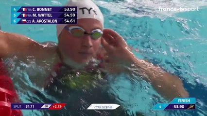 Championnats Européens / Natation : Bonnet et Wattel qualifiées pour les demies du 100 m !