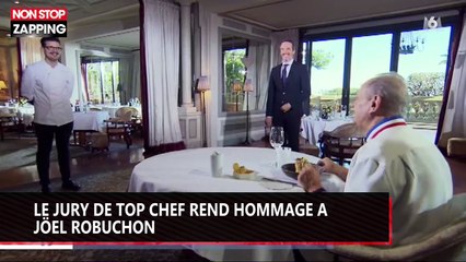 Joël Robuchon : le jury de "Top Chef" rend hommage au grand chef décédé (vidéo)