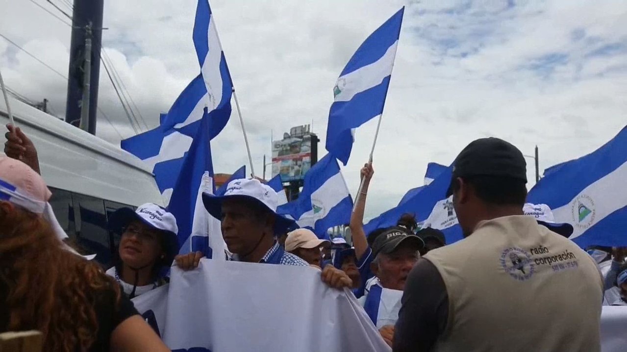 Varias ciudades nicaragüenses protestan contra Daniel Ortega