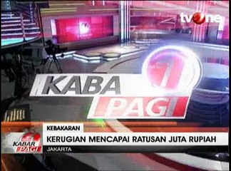 Dalam Waktu Sehari 2 Insiden Kebakaran Terjadi di Jakarta