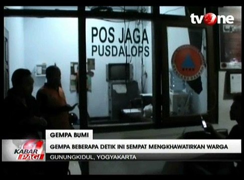 Gempa Berkekuatan 4,6 SR Guncang Yogyakarta